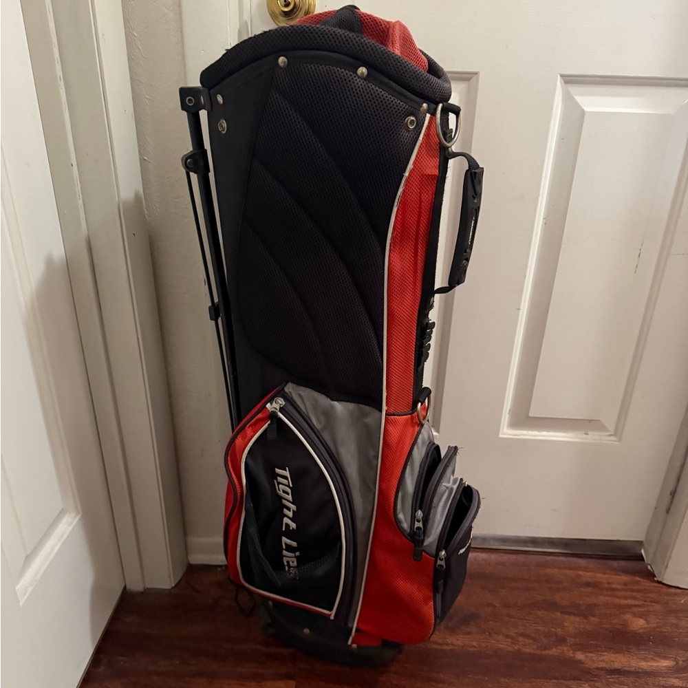 Red and Black Golf Bag